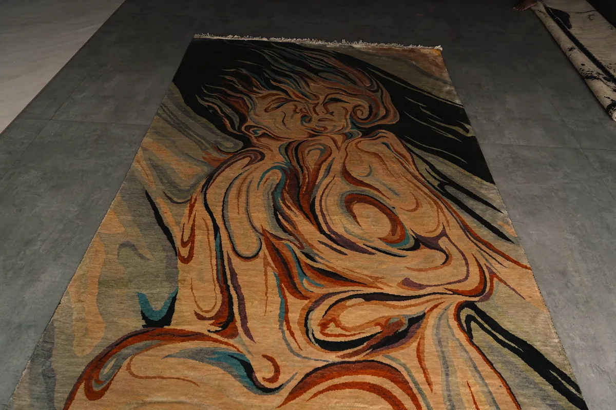 Aatish, the whole rug