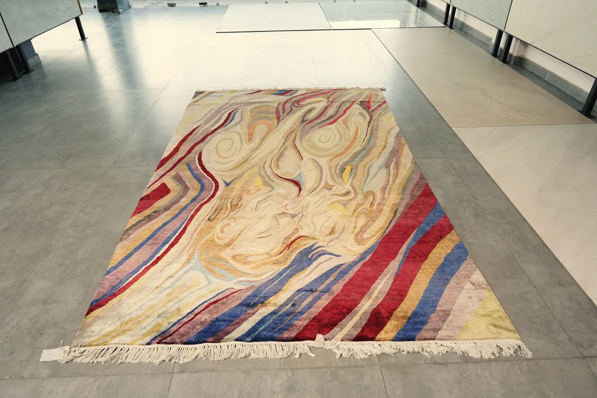 Rang Mahal, the whole rug